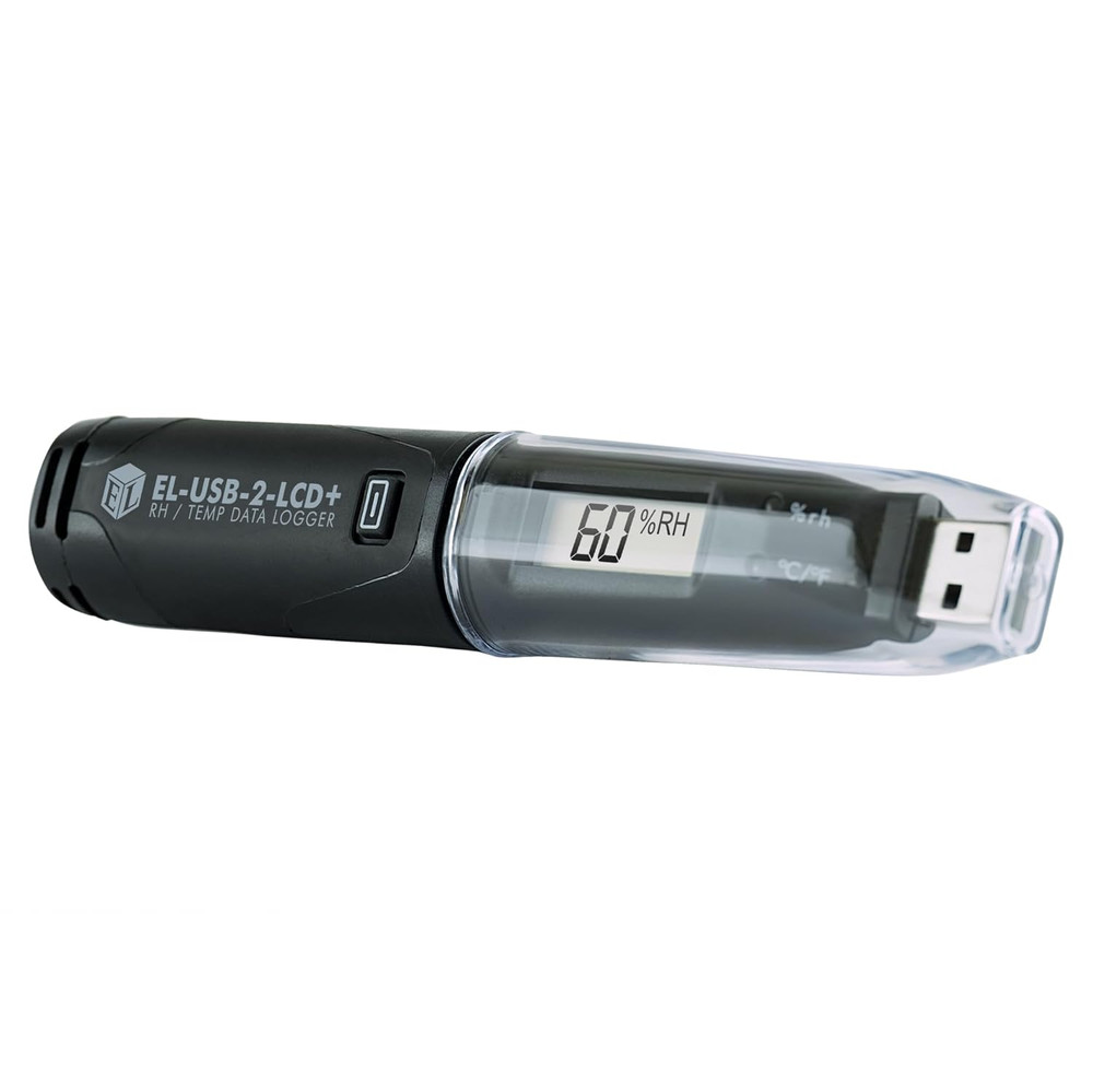 EL-USB-2-LCD+ High Accuracy Humidity Temperature and Dew Point Data Logger with