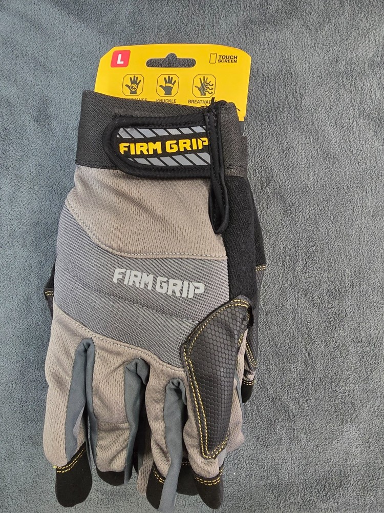 Firm Grip Large General-Purpose Work Gloves (3-Pack)