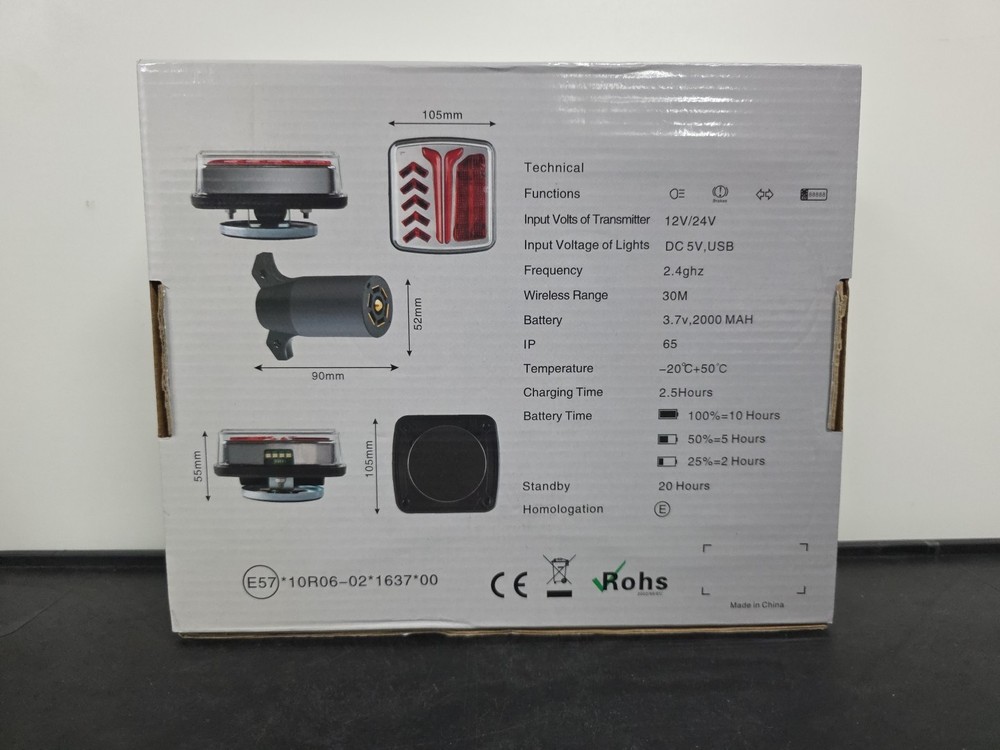 Wireless LED Magnetic Trailer Lights NEW