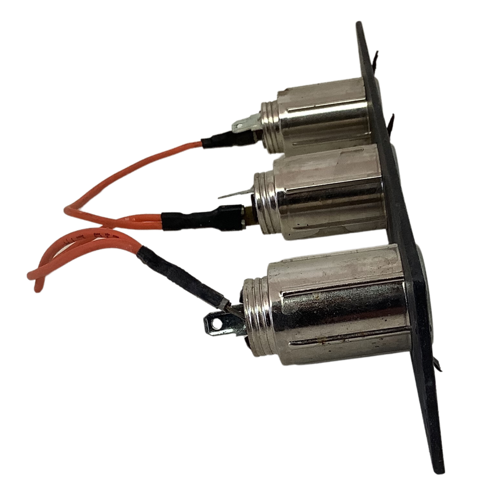 Police Center Console 12 Volt Multi Socket Outlet Without Socket Covers #4