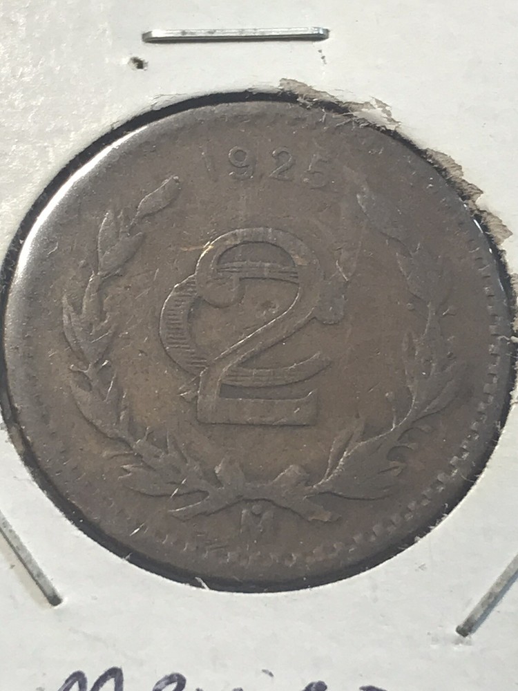 mexico 2 cent 1925