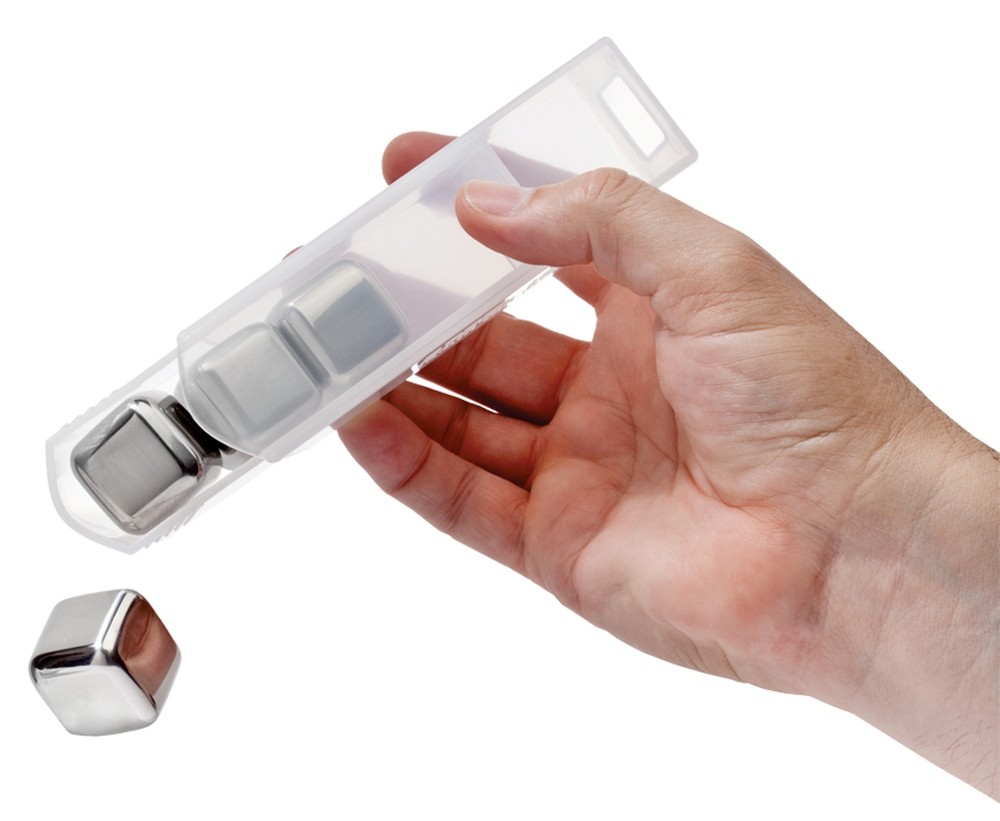 Stainless Steel Ice Cubes Beverage Cooler