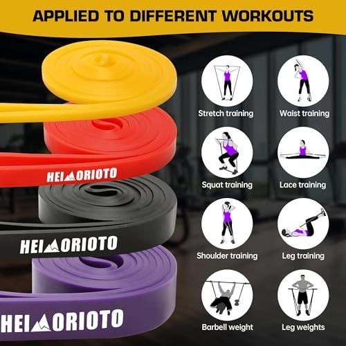 Resistance Bands, Pull Up Assistance for Men/Women, Exercise Bands, Workout