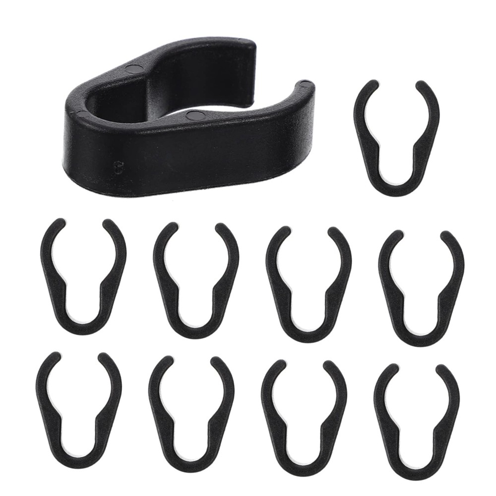 10Pcs Microphone Cable Clip, Microphone Bracket Cable Clip, Plastic Wire s, P...