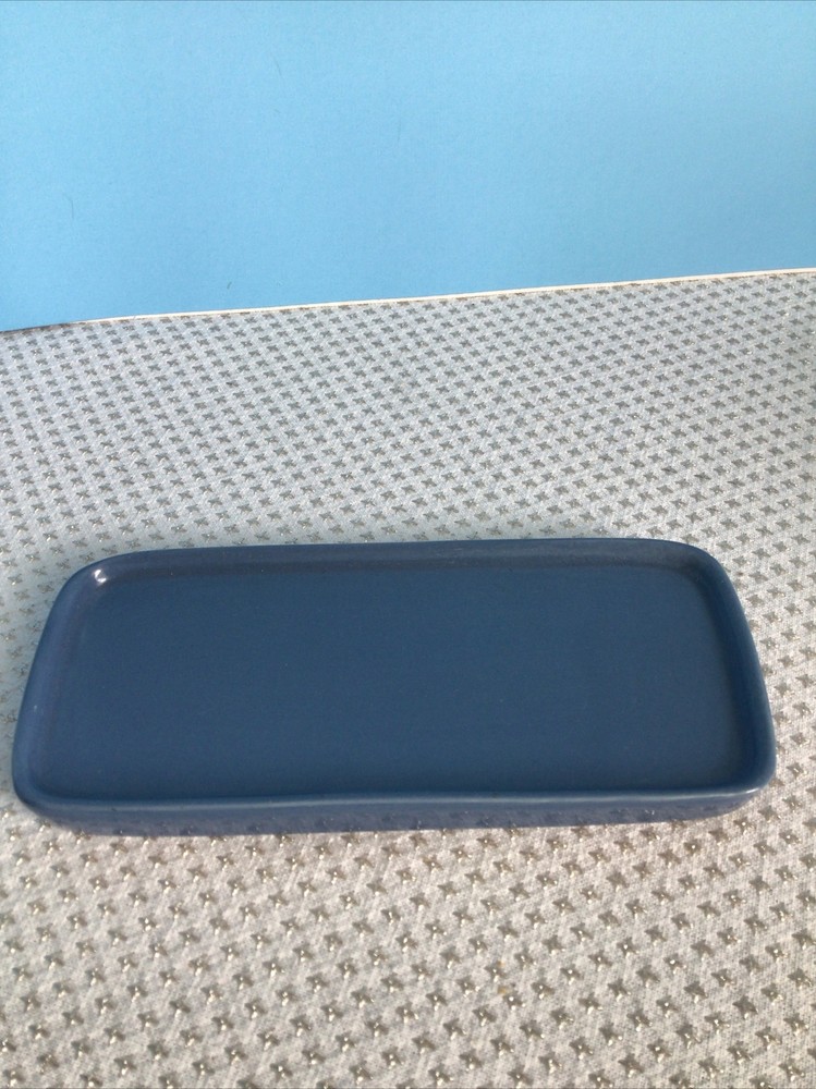 Threshold Stoneware Covered Butter Dish - Camden Blue - New