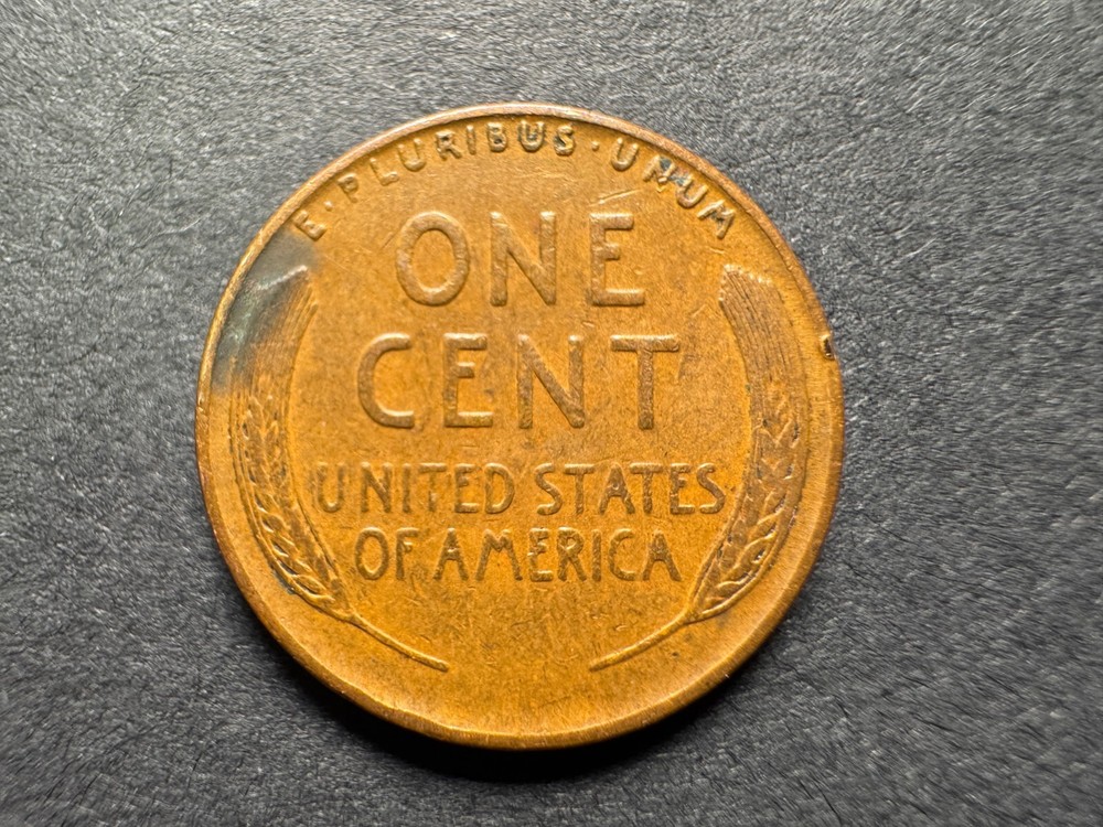 1939P Lincoln Wheat Penny LIB Error Coin