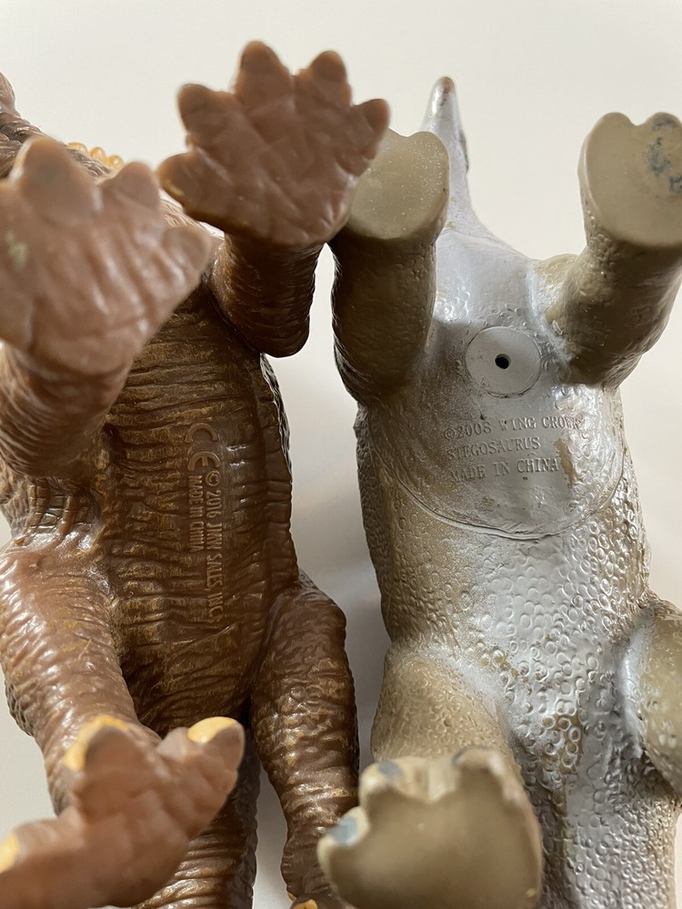 Vinyl Semi Soft Dinosaur Toy Figures