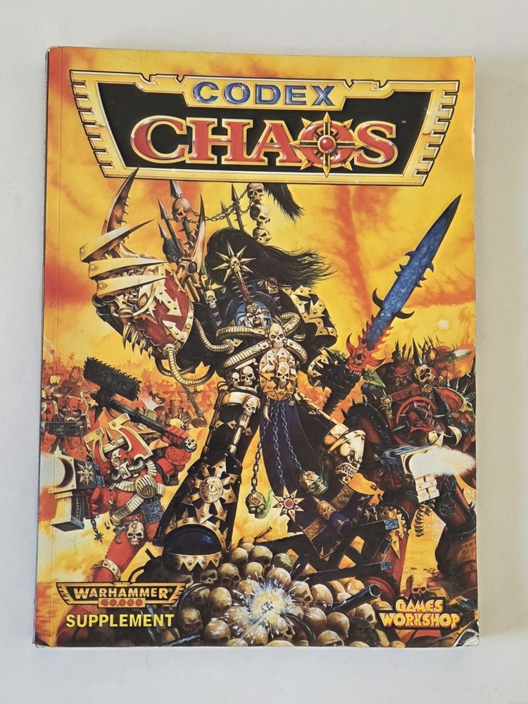 Warhammer 40k Codex Chaos Supplement 2nd Edition 1996