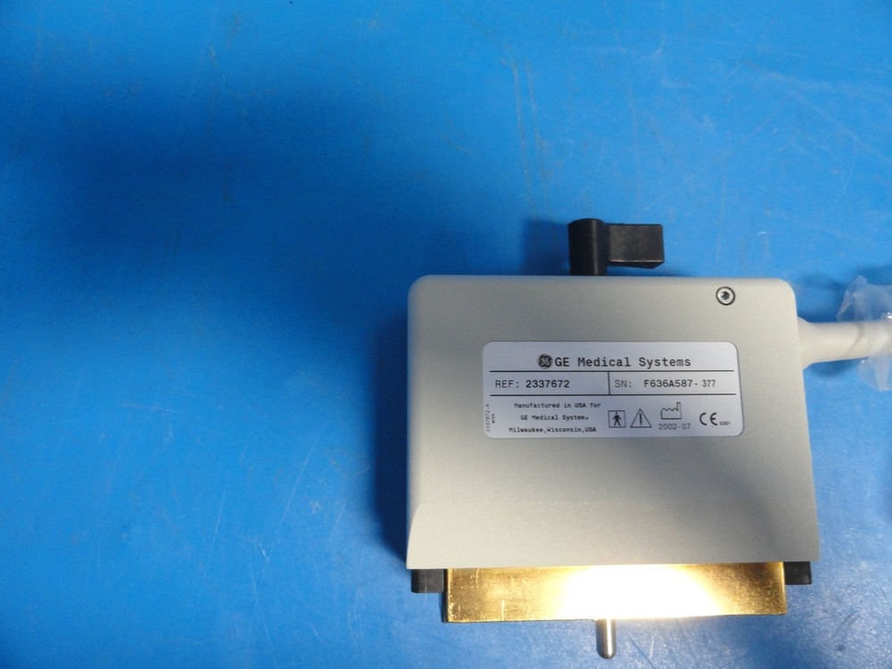 2002 GE AC‑V4 Sector Array Ultrasound Probe (Ref No. 2337672) ~ 9926