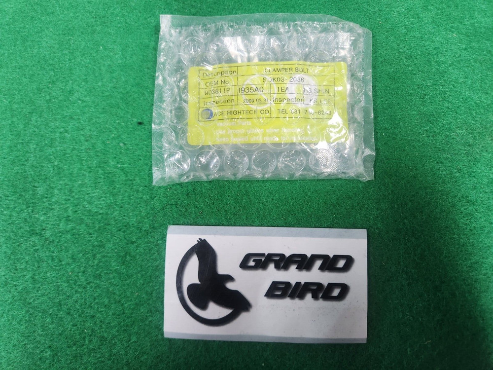 ACE SOK03-2036 CLAMPER BOLT, NEW