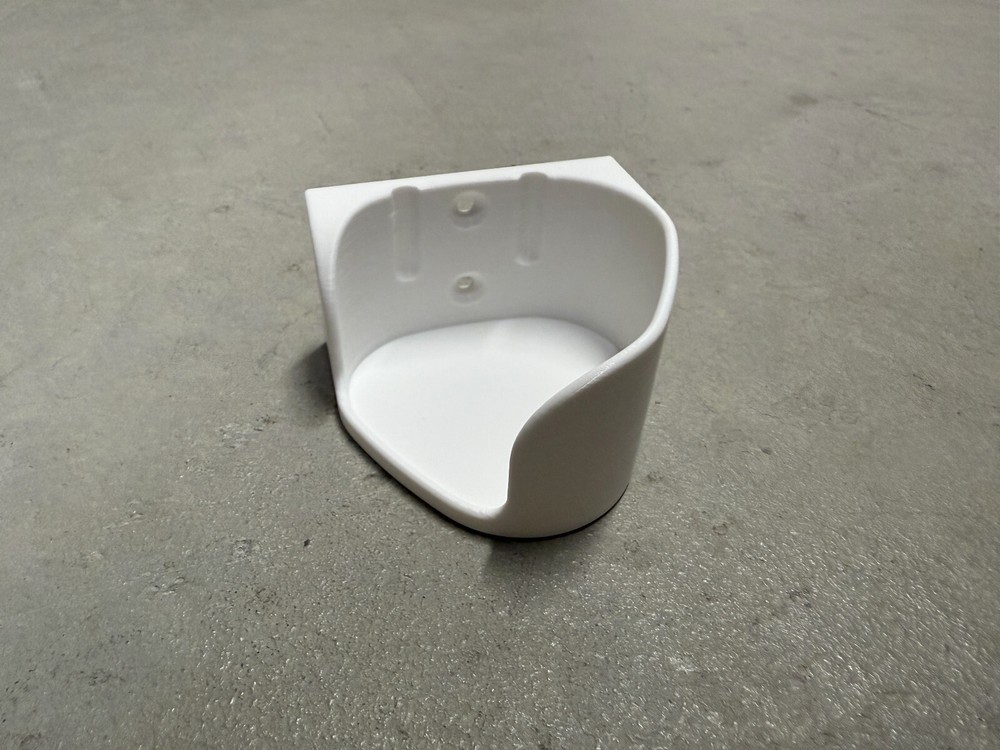 Vertical Wall Mount for Sonos Roam Bluetooth Speaker Mounting Bracket - White