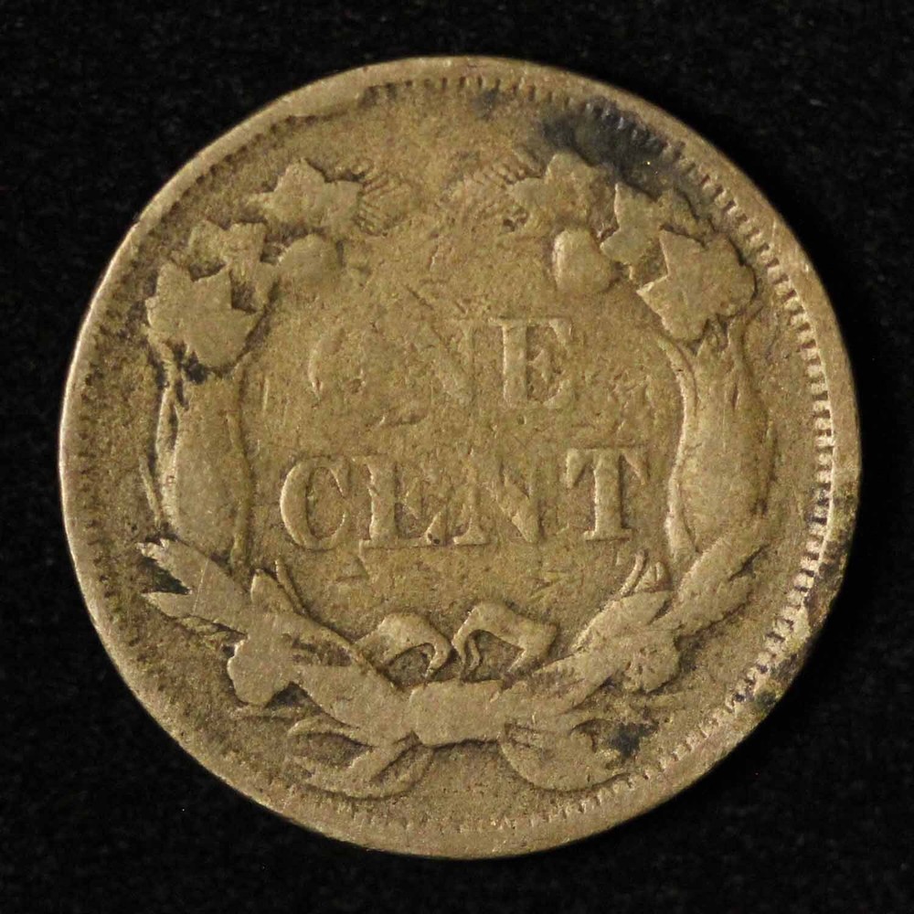 1858 1c Flying Eagle Cent - Free Shipping USA