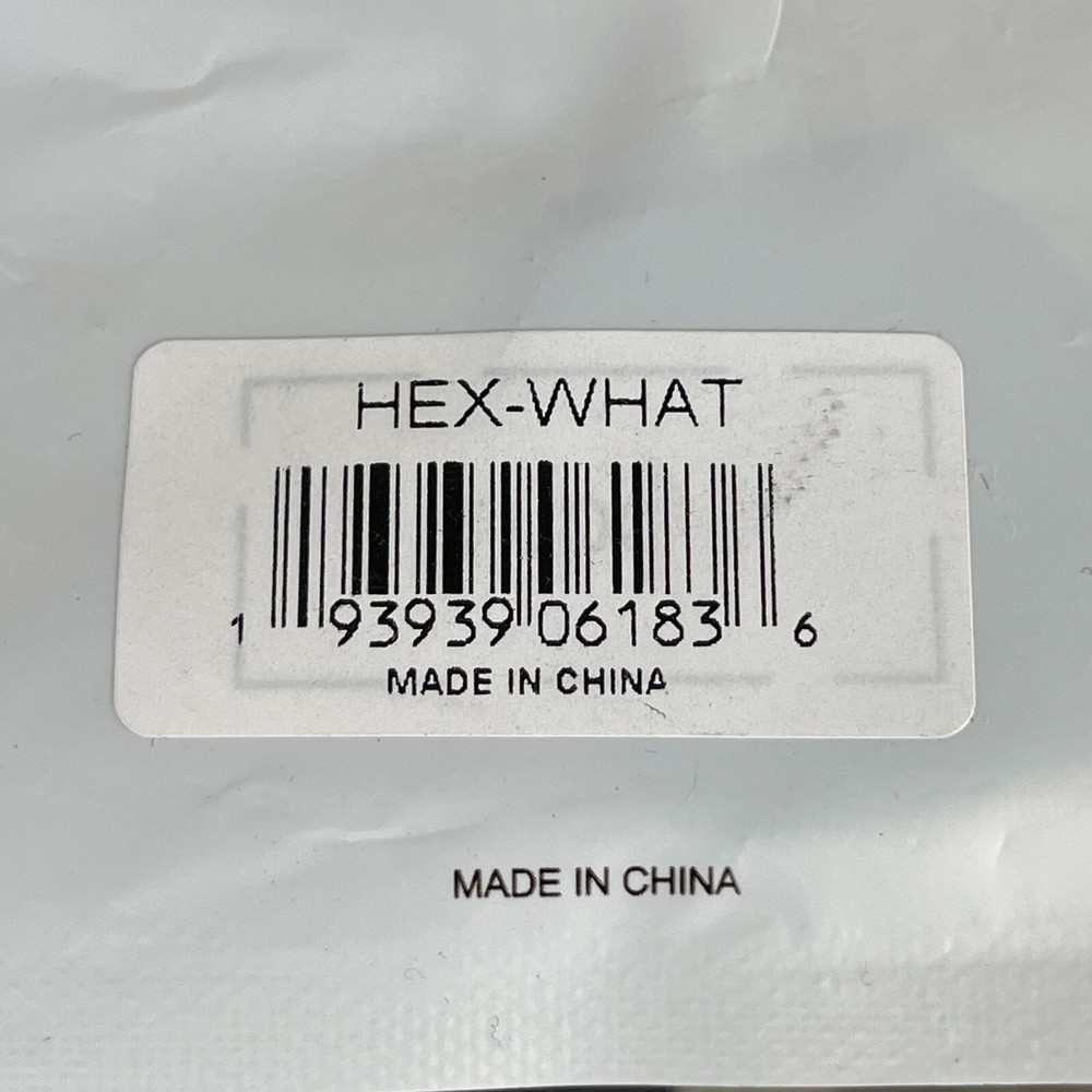 NEW What Cat PVC Patch (HEX-WHAT)