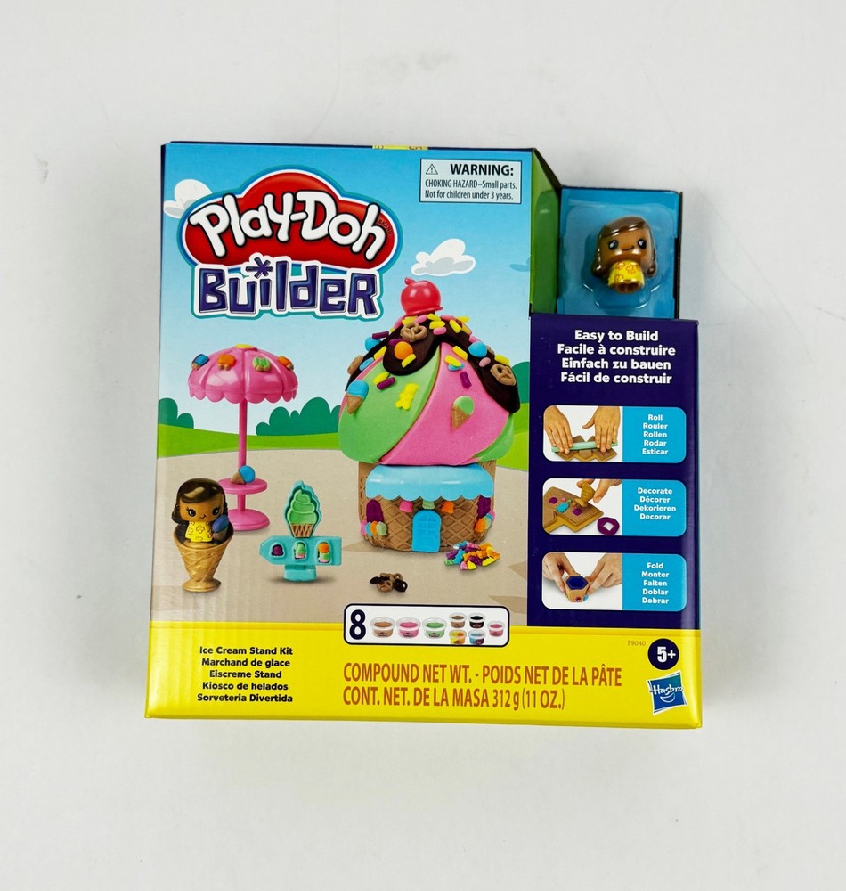 New Sealed Play-Doh Builder Bundle of 5 Kits