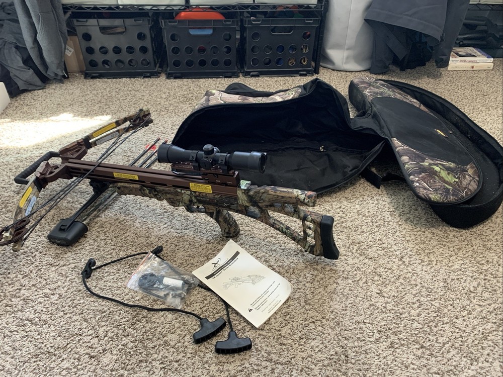 Carbon Express Crossbow CX1, brand new scope and string.