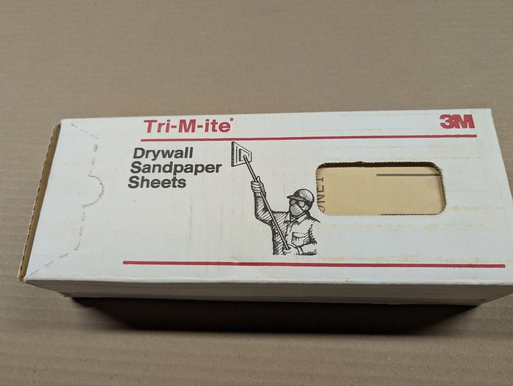 3M Drywall Sandpaper Sheets - 100 pcs.