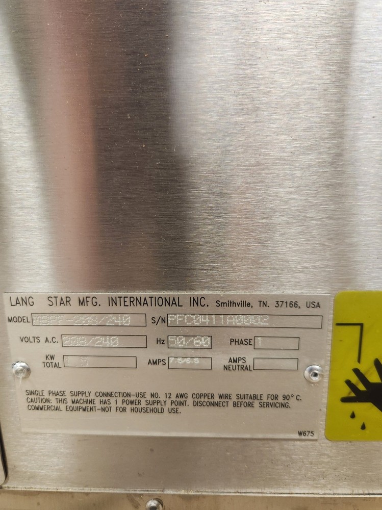 LANG Star MICROBAKERY Half Size CONVECTION OVEN Staging HOLDING PROOFER CABINETS