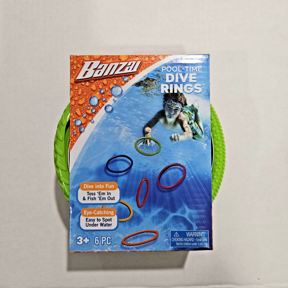 Banzai Dive Ring Set 6-Piece Ages 3+