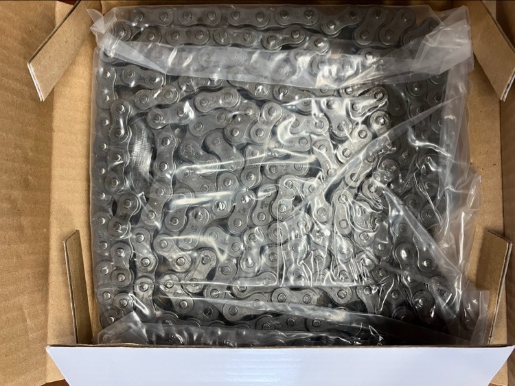 AMEC 40 ROLLER CHAIN 10 FT BOX WITH 1 CONNECTOR LINK