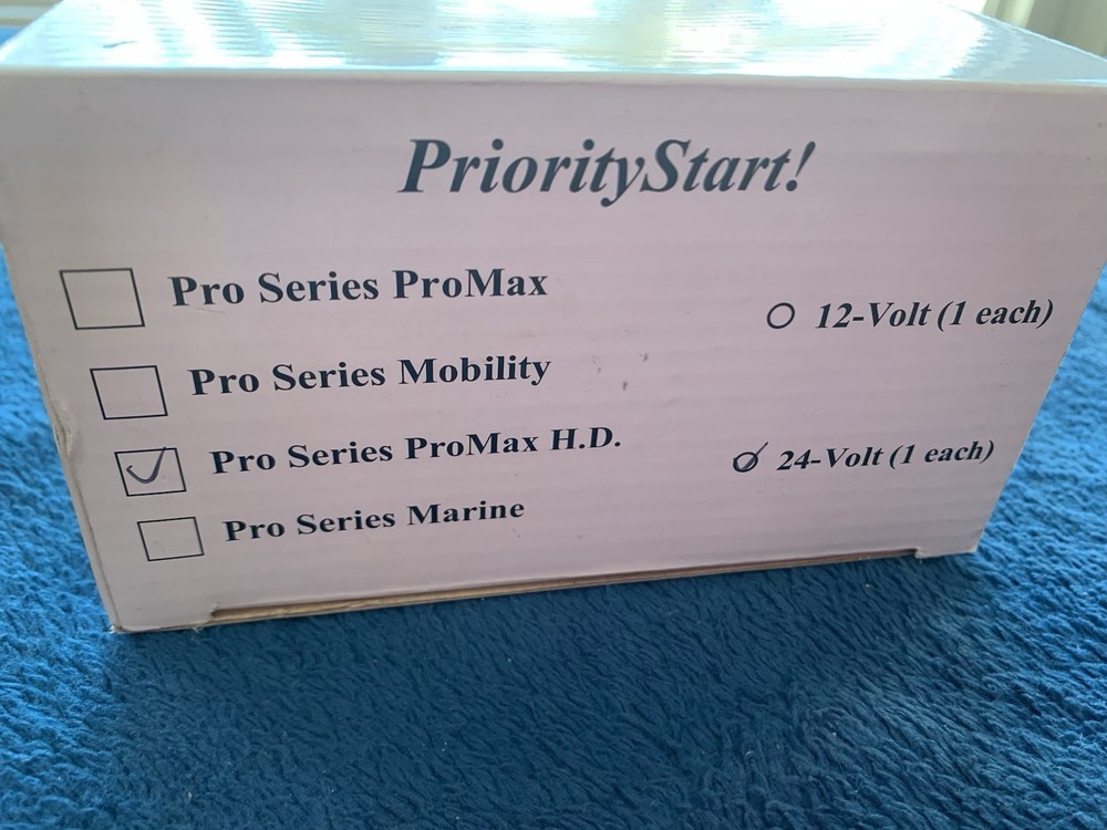 NEW PRIORITY START AUTOMATIC ELECTRICAL SYSTEM PROTECTOR PRO-SERIES 24V #106