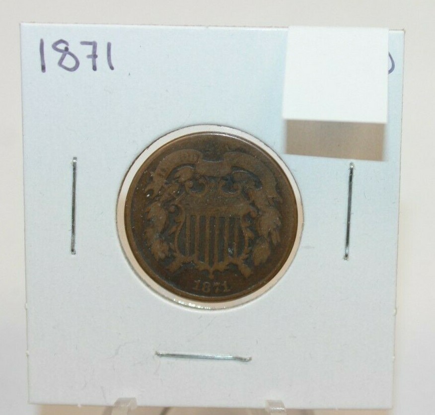1871 Two Cent Coin [022WEJ]
