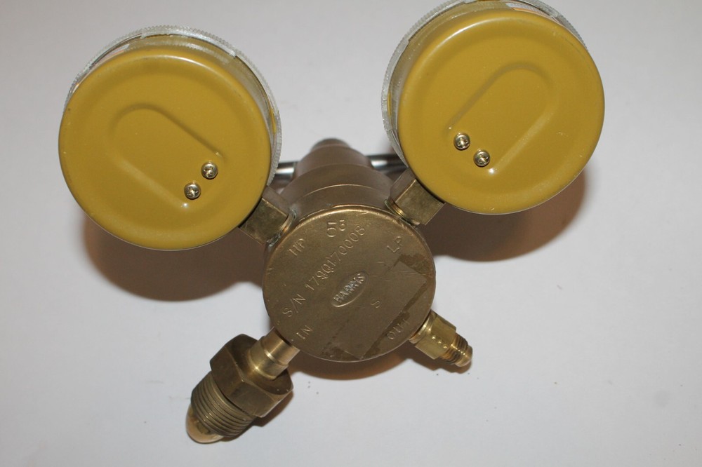HARRIS 87-2500A PRESSURE REGULATING VALVE NICE!