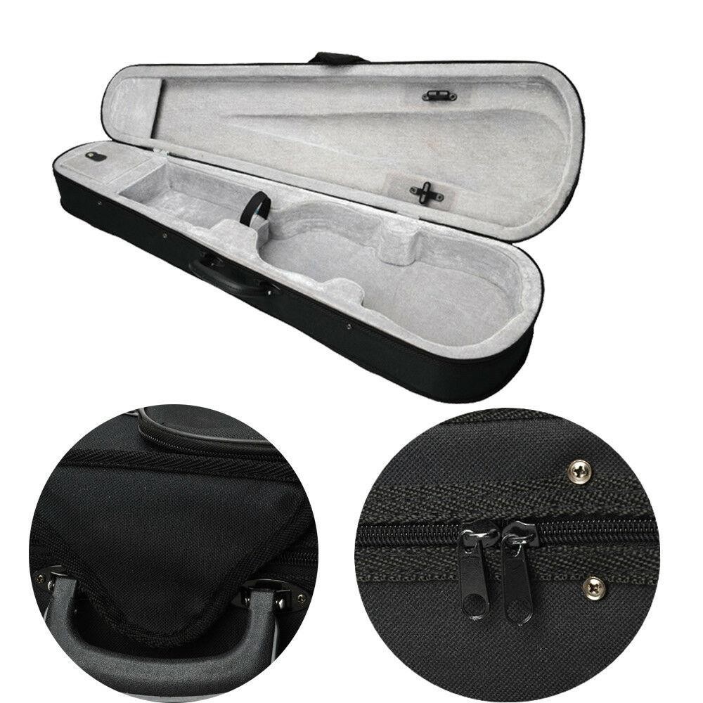 Durable Cloth Fluff Triangle Shape Case with Lining for 4/4 Violin