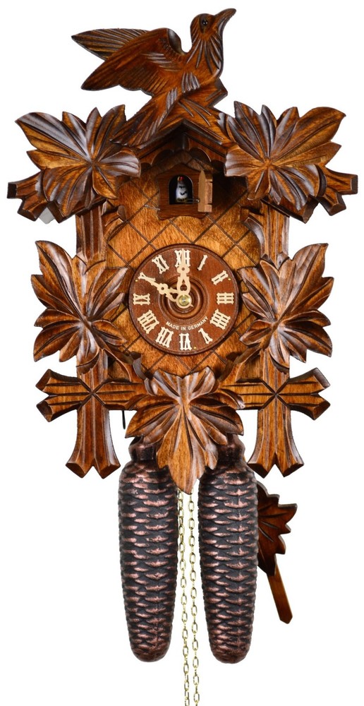 Cuckoo Clock Five Leaves, Bird 2.0081.01.C NEW