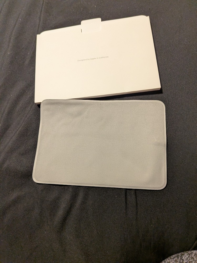 Apple Brand Microfiber Cloth OEM (From MacBook Pro Packaging)