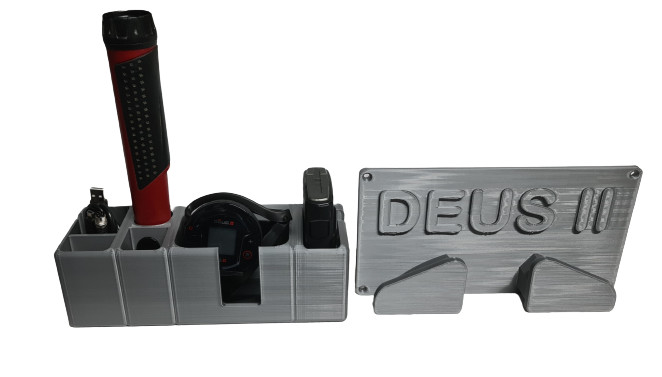 Xp Deus II Organiser Box With Coil Wall Holder