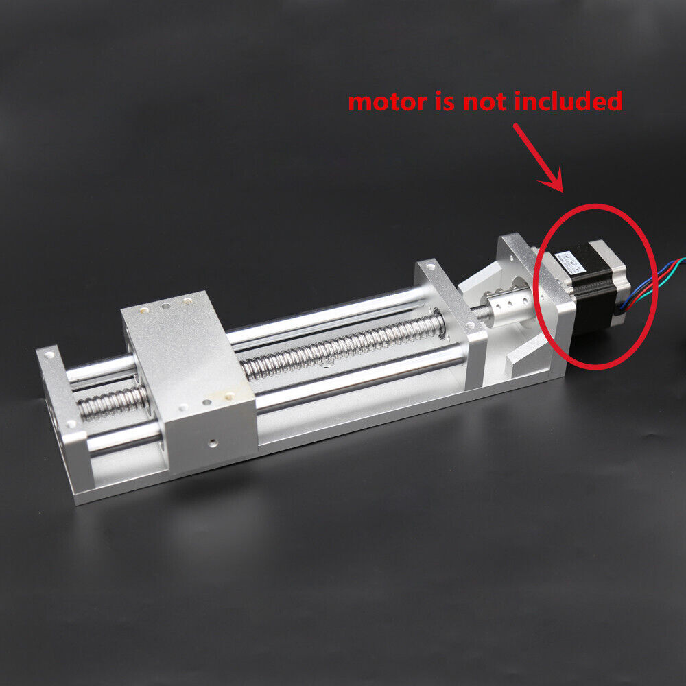 200MM Manual Cross Sliding Table Linear Rail Slide Stage Actuator Table CNC Mill