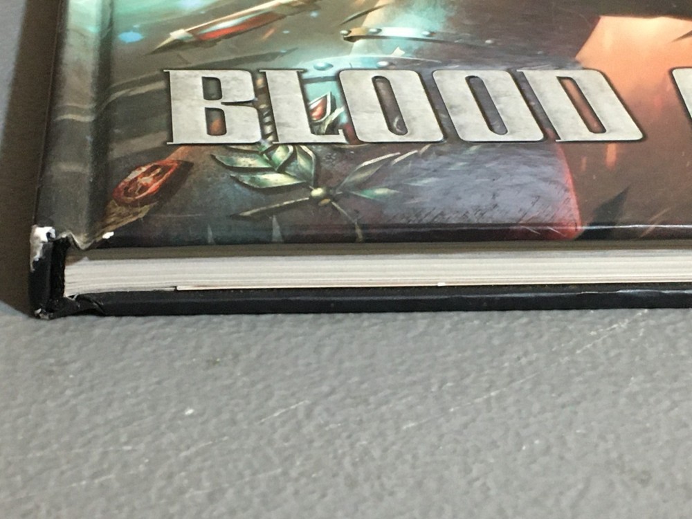 BOOK WARHAMMER 40K CODEX BLOOD ANGELS HB USED HARDBACK