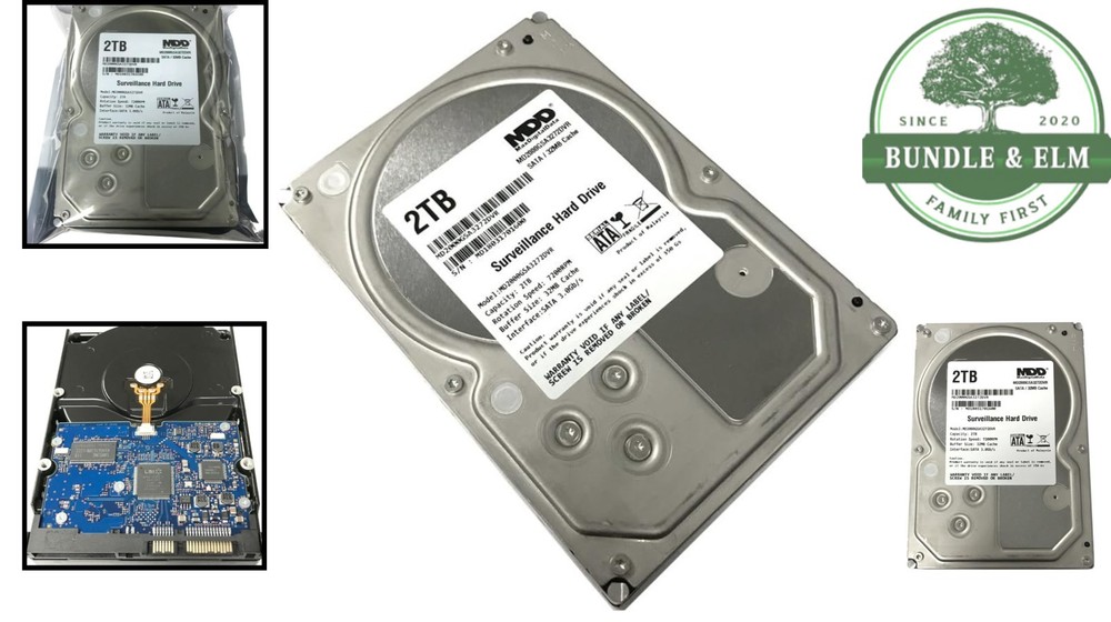 High-Performance 2TB Surveillance Hard Drive with Fast Data Transfer Rate