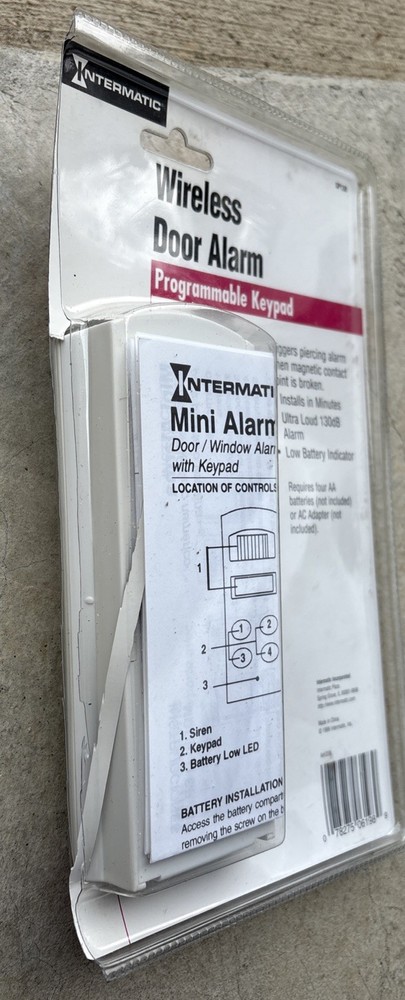 Wireless Door Alarm Programmable Keypad