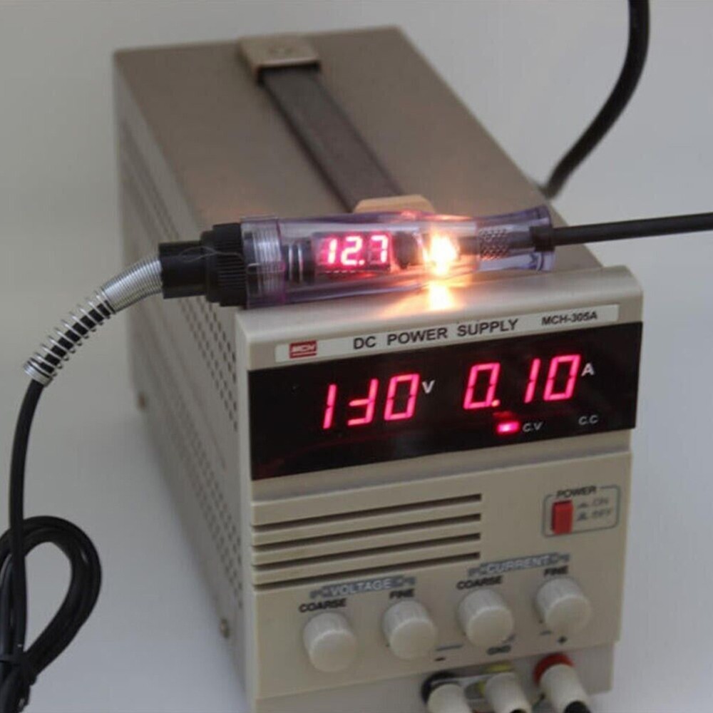 Testing Car Circuit Tester Electrical Electrision LED Light Maintenance