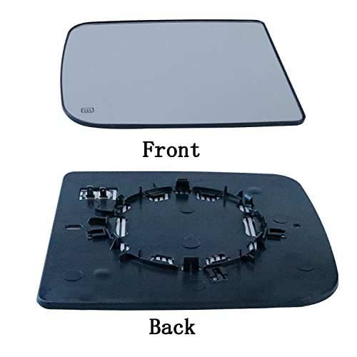 Heated Repl. Glass Left Driver Side Compatible with Driver Side Upper (Left)
