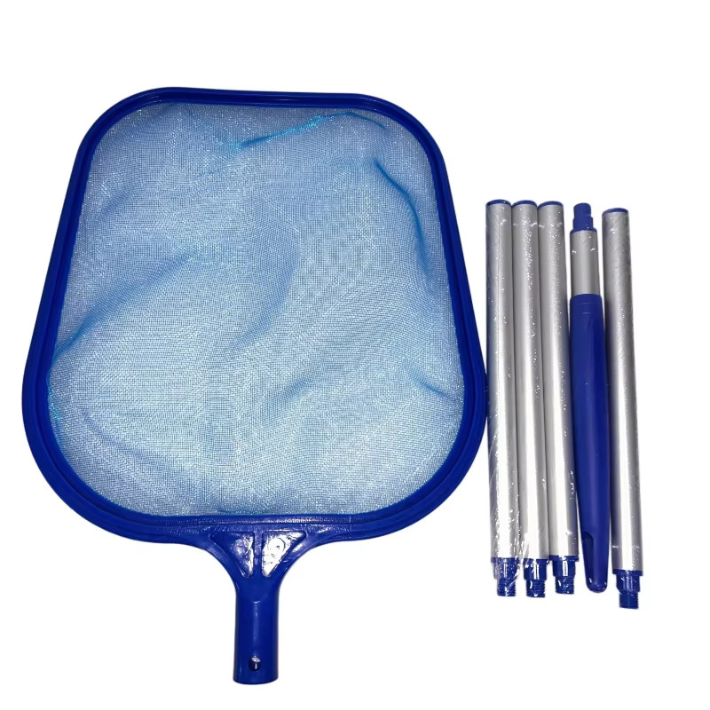 Swimming Pool Debris Leaf Skimmer Mesh Net Cleaning & Telescopic Pole**