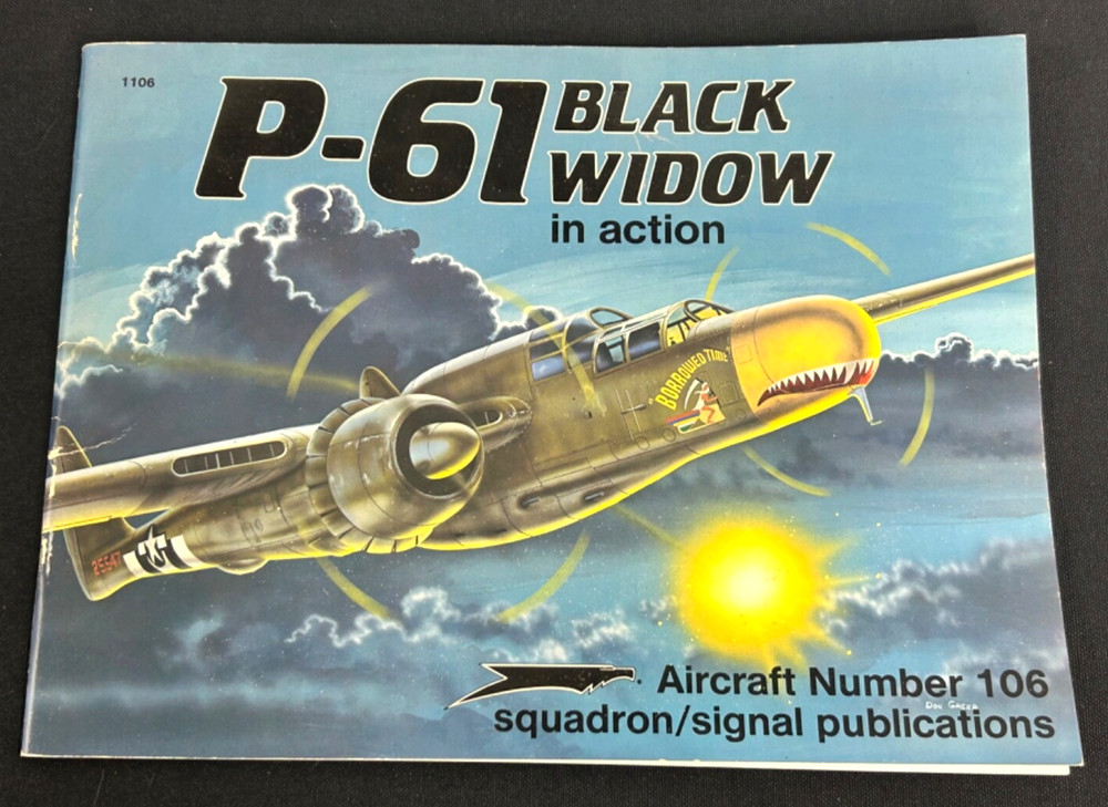 P-61 Black Widow In Action Book