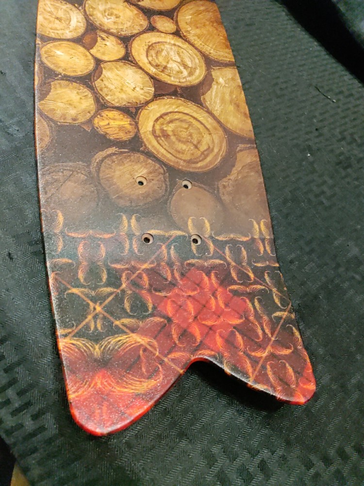 Aluminati Skateboard Deck. Rare Test Design. Just Deck Never Used