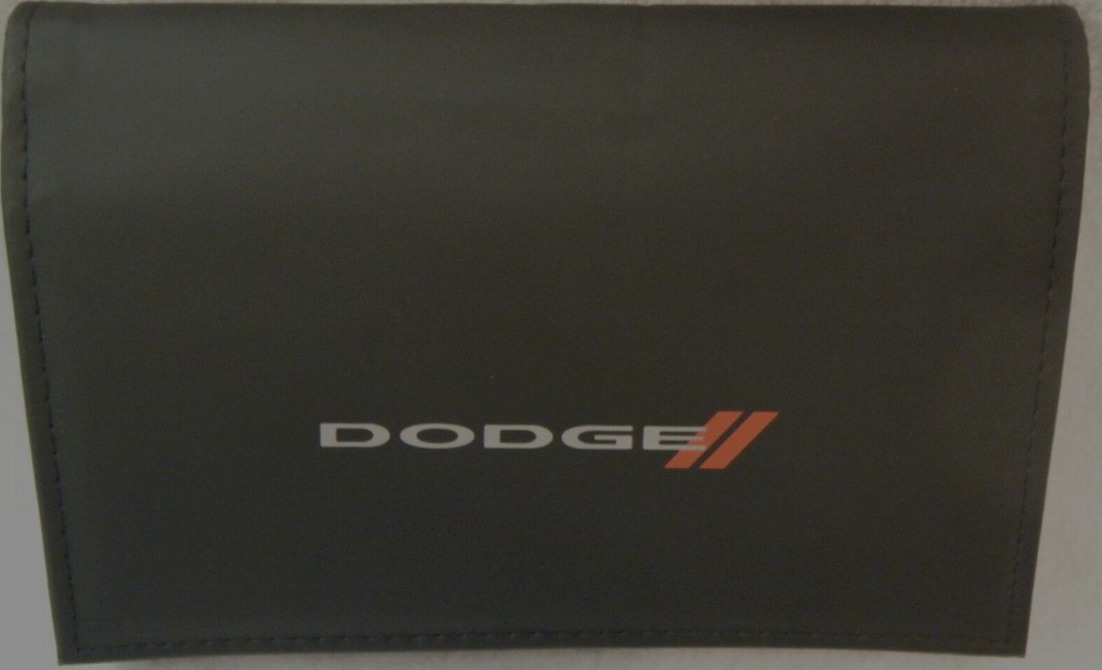 DODGE LEATHER CASE FOR USER GUIDE OPERATORS OWNERS MANUAL OEM ***FAST SHIP***