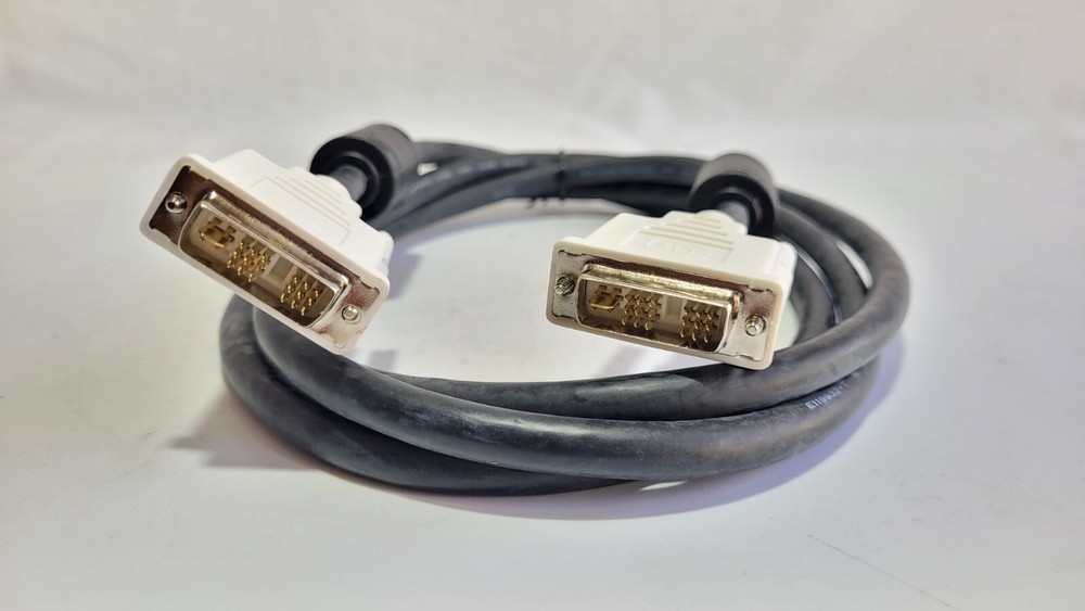 2M DVI (18+5) M/DVI (18+5)M Cable, Ferrite Core
