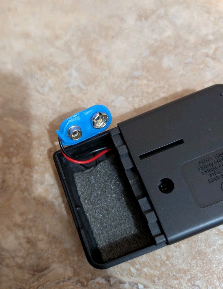 Qwik Tune QT-8 Guitar Tuner Tested Works