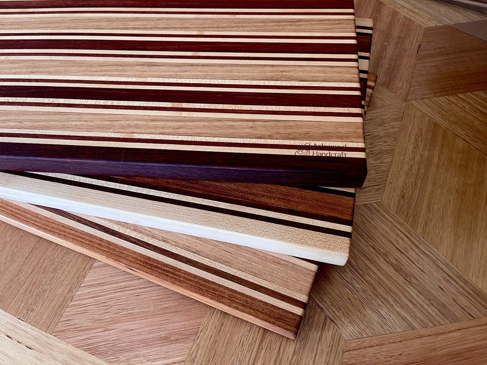 🇦🇺Hand Made Cutting Board | Serving Board | Side Grain | Exotics Timber