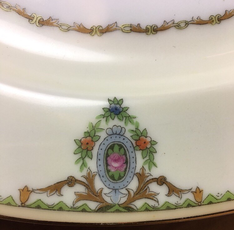 Vintage Noritake Arabella 98785 - 11” Oval Serving Platter, Dinnerware Service