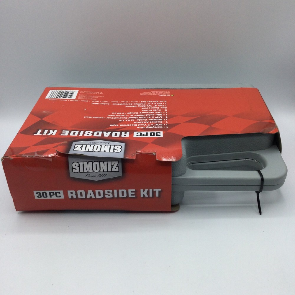 Simoniz 30 Pc Roadside Kit 01333 NEW