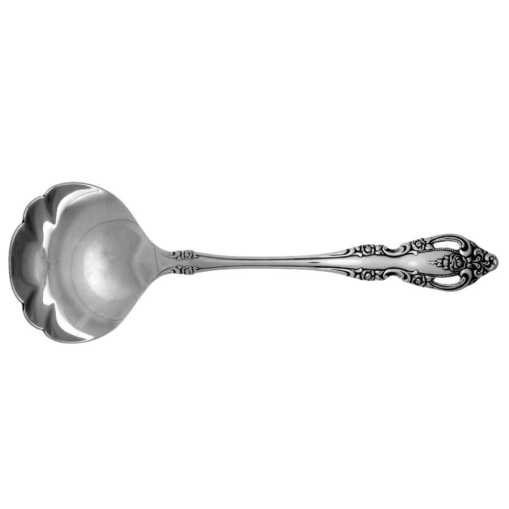 Oneida Silver Brahms Solid Gravy Ladle 489308