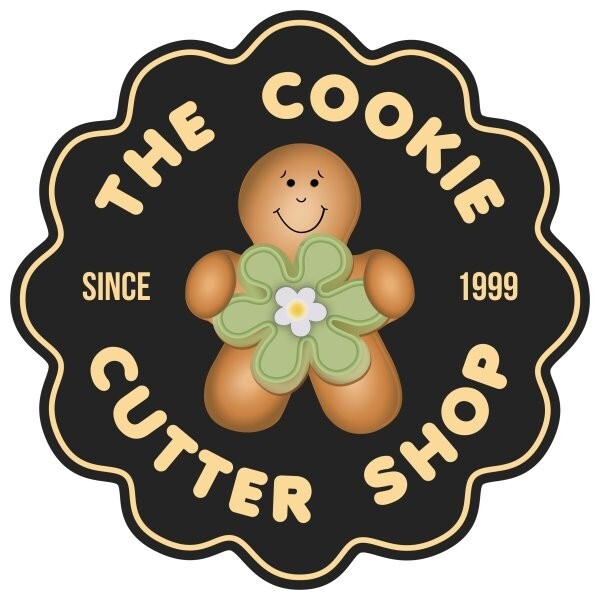 Mini Fluted Square 1.5'' Cookie Cutter Metal