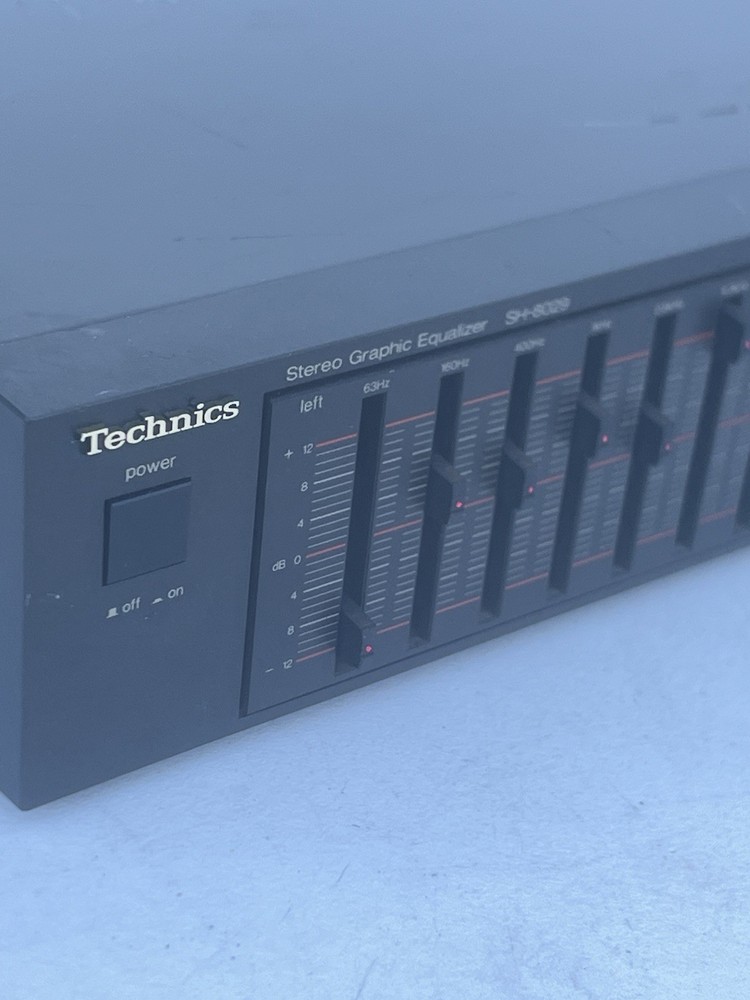 Technics Stereo Graphic Equalizer Model SH-8029 - Made In Japan works great