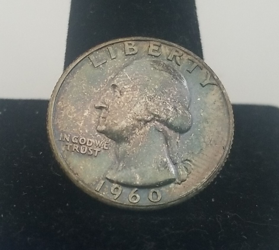 1960 Washington Quarter Toned  #2039