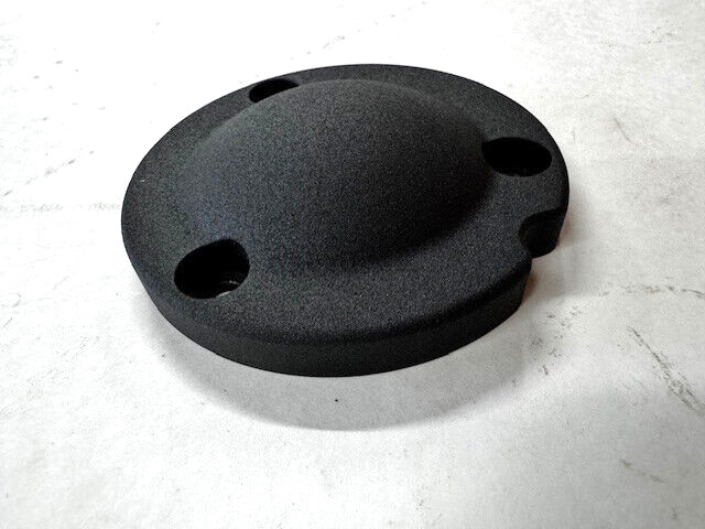 Ultima Black Outer Front Pulley Cover For Use With Drag Race Style Outer Support